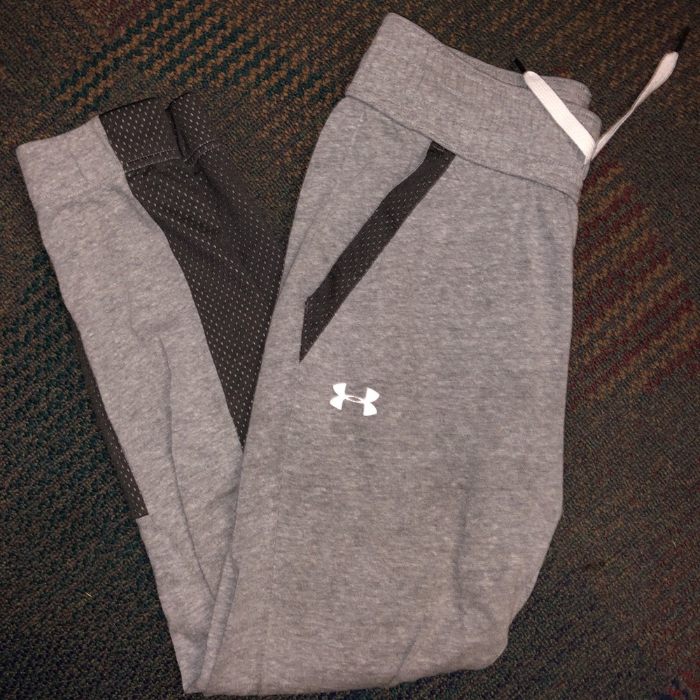Gray Under Armour Joggers